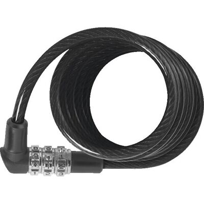 Abus 3506C Preto 120 cm Cadeado de Cabo - Cadeado de Cabo Abus 3506C Preto 120 cm Cadeado de Cabo - Cadeado de Cabo