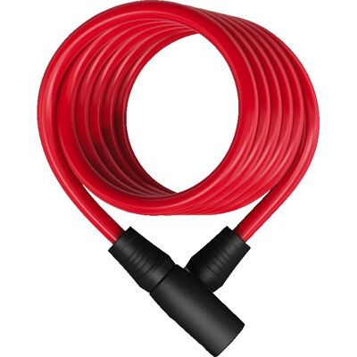 Zamek kablowy Abus 4508K czerwony 150cm - Niskie ryzyko kradzieży Zamek kablowy Abus 4508K czerwony 150cm - Niskie ryzyko kradzieży