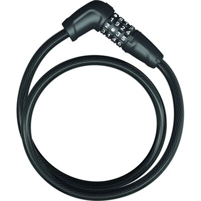 ABUS 6412C/85 Câble de verrouillage - Acier, Noir, 850mm - Câble de verrouillage ABUS 6412C/85 Câble de verrouillage - Acier, Noir, 850mm - Câble de verrouillage