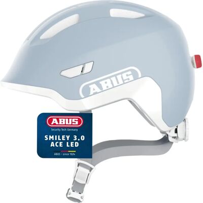 ABUS Smiley 3.0 ACE LED Fahrradhelm - Kinder, Blau, 50-55cm ABUS Smiley 3.0 ACE LED Fahrradhelm - Kinder, Blau, 50-55cm