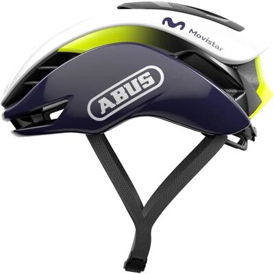Casque ABUS GameChanger 2.0 - Bleu (Movistar Team) - Course - Publicité Casque ABUS GameChanger 2.0 - Bleu (Movistar Team) - Course - Publicité