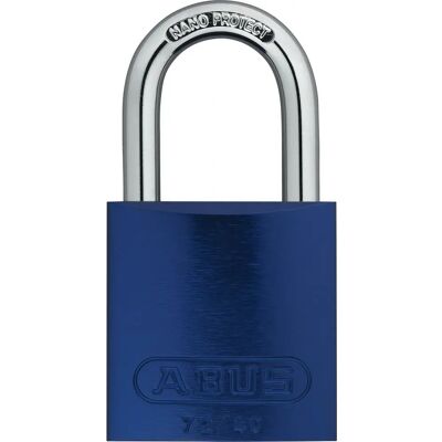 ABUS 72/40HB40 Niebieski zamykany na klucz - Zamknięcie ABUS 72/40HB40 Niebieski zamykany na klucz - Zamknięcie