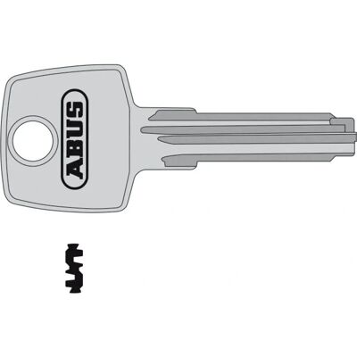 Abus EC550 Schließzylinder Riegel - Matt vernickelt Abus EC550 Schließzylinder Riegel - Matt vernickelt