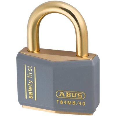 ABUS T84MB/40mm Grey Rustproof Padlock - Security Level 4 ABUS T84MB/40mm Grey Rustproof Padlock - Security Level 4