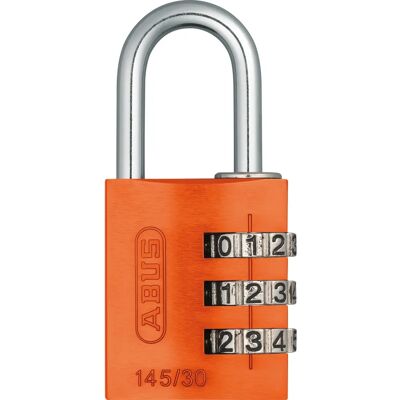 ABUS 145/30 Aluminiowy zamek - Pomarańczowy - Typ produktu ABUS 145/30 Aluminiowy zamek - Pomarańczowy - Typ produktu
