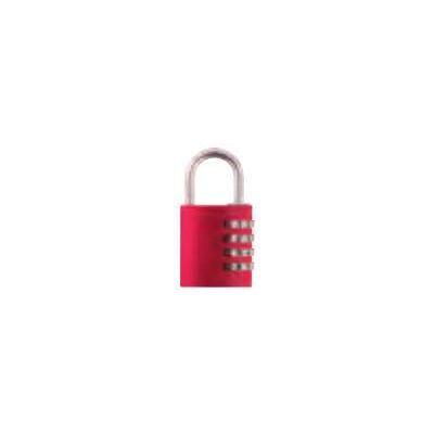 ABUS 466151 Aluminiowy zamek - Zamek na kod - Czerwony - Średnie bezpieczeństwo ABUS 466151 Aluminiowy zamek - Zamek na kod - Czerwony - Średnie bezpieczeństwo