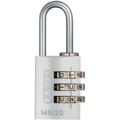 ABUS Cadenas à Chiffre Color 145/20 SB - Serrure ABUS Cadenas à Chiffre Color 145/20 SB - Serrure