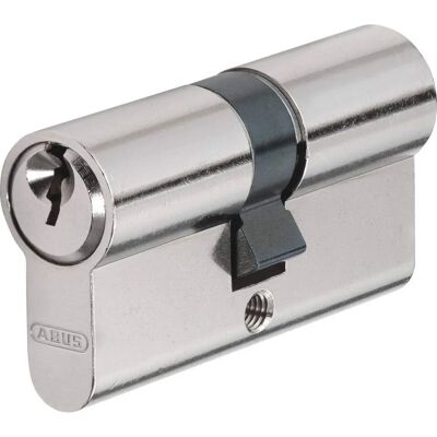 ABUS E50 Lock Cylinder - 5-pin, Nickel Finish, 71mm ABUS E50 Lock Cylinder - 5-pin, Nickel Finish, 71mm