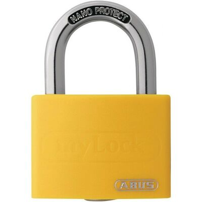 Abus T65AL / 40 Gelbes Vorhängeschloss Abus T65AL / 40 Gelbes Vorhängeschloss