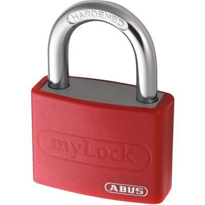 Candado de aluminio rojo ABUS T65AL/40mm - Con llave igual Candado de aluminio rojo ABUS T65AL/40mm - Con llave igual