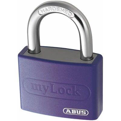 Zamek z aluminium fioletowy ABUS - 40mm T65AL/40 - Bezpieczny zamek Zamek z aluminium fioletowy ABUS - 40mm T65AL/40 - Bezpieczny zamek