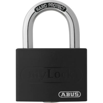 ABUS T65AL/40mm Aluminiowy zamek na kłódkę czarny - Zamek ABUS T65AL/40mm Aluminiowy zamek na kłódkę czarny - Zamek