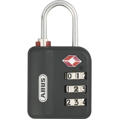 ABUS 147TSA 30mm Noir - Cadenas à bagages - Publicité ABUS 147TSA 30mm Noir - Cadenas à bagages - Publicité