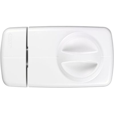 ABUS Zamek Drzwiowy 7010 W B - Bezpieczny zamek wewnętrzny z kluczem i pokrętłem ABUS Zamek Drzwiowy 7010 W B - Bezpieczny zamek wewnętrzny z kluczem i pokrętłem