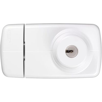 Abus 7025 W Weiß Türschloss mit Einstellbarem Riegel - Türschloss Abus 7025 W Weiß Türschloss mit Einstellbarem Riegel - Türschloss