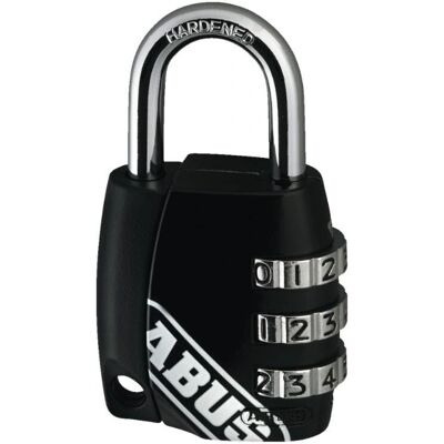 Zamek Abus Czarny 30mm z 3 Cyfrową Kombinacją - Zamek Zamek Abus Czarny 30mm z 3 Cyfrową Kombinacją - Zamek