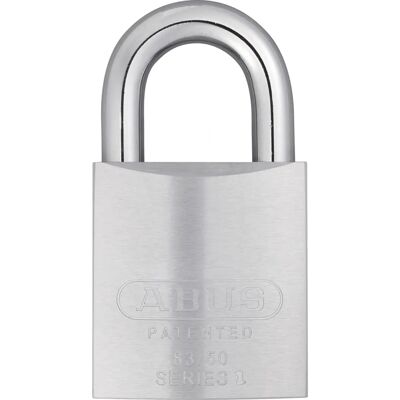 Candado de Latón Cromado ABUS - 83/50mm, Nivel 8 Seguridad Candado de Latón Cromado ABUS - 83/50mm, Nivel 8 Seguridad