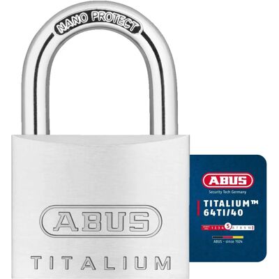 Abus KA6413 Zamek Titalium 40mm - System kluczy identycznych Abus KA6413 Zamek Titalium 40mm - System kluczy identycznych