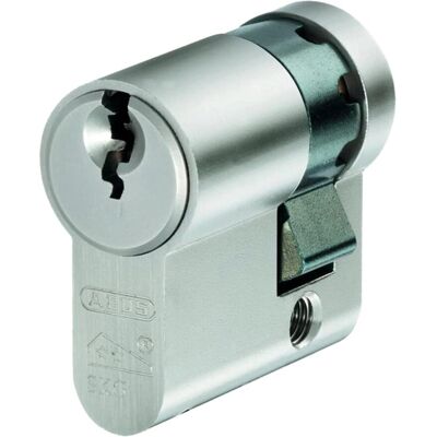 ABUS E60NP Demi-Cylindre en Nickel Perle - Matériel de Sécurité - Publicité ABUS E60NP Demi-Cylindre en Nickel Perle - Matériel de Sécurité - Publicité