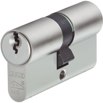 Abus E60NP Euro Cilindro Doble - Perla Níquel - 30mm - 60mm - Cerradura Abus E60NP Euro Cilindro Doble - Perla Níquel - 30mm - 60mm - Cerradura