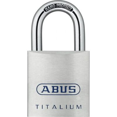 Abus 80ti/40 Titalium Zamek - Wysokiej klasy aluminiowy zamek Abus 80ti/40 Titalium Zamek - Wysokiej klasy aluminiowy zamek