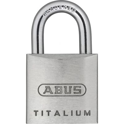 Lucchetto Abus 64TI/30 - Grigio - Titalium durevole Lucchetto Abus 64TI/30 - Grigio - Titalium durevole