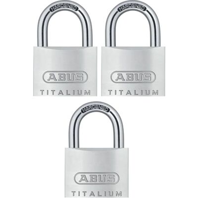 Zamek ABUS Titalium Srebrny - Poziom 3 - 40mm Zamek ABUS Titalium Srebrny - Poziom 3 - 40mm