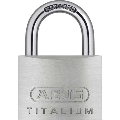 ABUS 54TI/50mm TITALIUM Vorhängeschloss - Sicher, Leicht, Level 5 ABUS 54TI/50mm TITALIUM Vorhängeschloss - Sicher, Leicht, Level 5