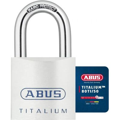 Abus Candado 80 Titalium 50 mm Abus Candado 80 Titalium 50 mm