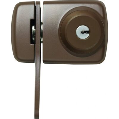 Abus 7535 B EK - Serrure et alarme pour porte en verre - Publicité Abus 7535 B EK - Serrure et alarme pour porte en verre - Publicité