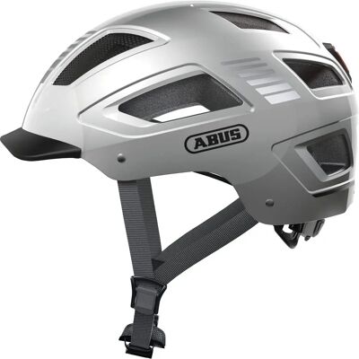 ABUS Hyban 2.0 LED - Fahrradhelm - signal silver - Stadthelm ABUS Hyban 2.0 LED - Fahrradhelm - signal silver - Stadthelm