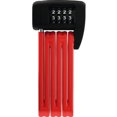 Lucchetto bici ABUS - Mini 6055C/60 Rosso - Lucchetto pieghevole Lucchetto bici ABUS - Mini 6055C/60 Rosso - Lucchetto pieghevole