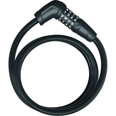 ABUS 6412C/120 Zwart - Fietsvergrendelingslot ABUS 6412C/120 Zwart - Fietsvergrendelingslot