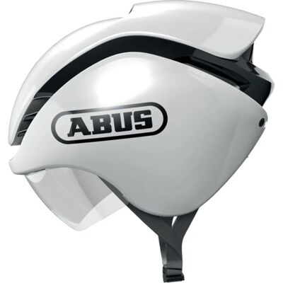 ABUS Gamechanger Tri - Aerodynamisk cykelhjälm - Vit ABUS Gamechanger Tri - Aerodynamisk cykelhjälm - Vit