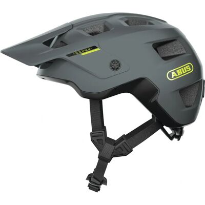 ABUS MODROP Mountainbike Hjelm - Justerbar visir, Ventilasjon, Slitesterk ABUS MODROP Mountainbike Hjelm - Justerbar visir, Ventilasjon, Slitesterk