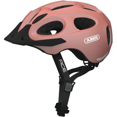 ABUS YOUN-I ACE Pink Rose Gold Urban Bike Helmet - S ABUS YOUN-I ACE Pink Rose Gold Urban Bike Helmet - S