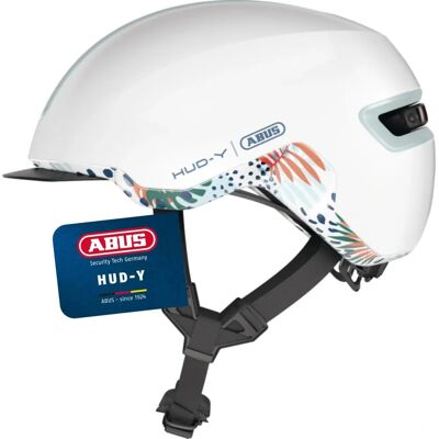 ABUS HUD-Y Urban Fahrradhelm Weiß - Sicherheit & Stil ABUS HUD-Y Urban Fahrradhelm Weiß - Sicherheit & Stil