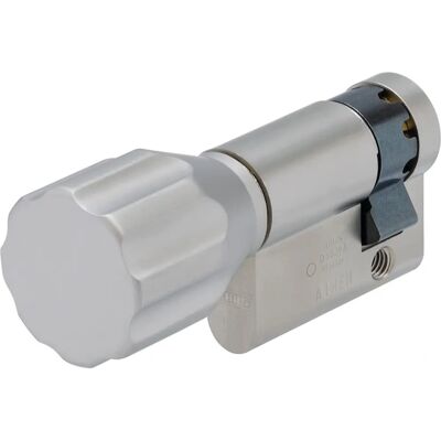 Abus Abus Mezzo cilindro 10/K45 - Semicilindro con pomello rotondo per bloccare senza chiave - cilindro porta Abus Abus Mezzo cilindro 10/K45 - Semicilindro con pomello rotondo per bloccare senza chiave - cilindro porta