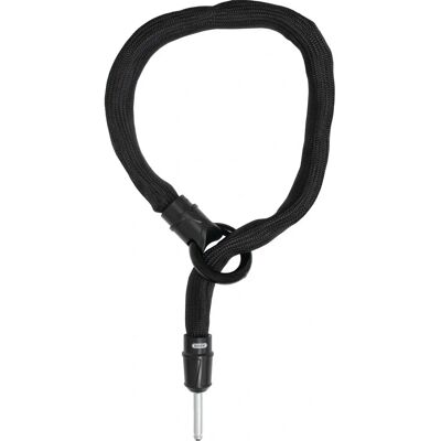 Abus Ivy Tex Ketting en Tas zwart/grijs 100 cm - Fiets slot Abus Ivy Tex Ketting en Tas zwart/grijs 100 cm - Fiets slot