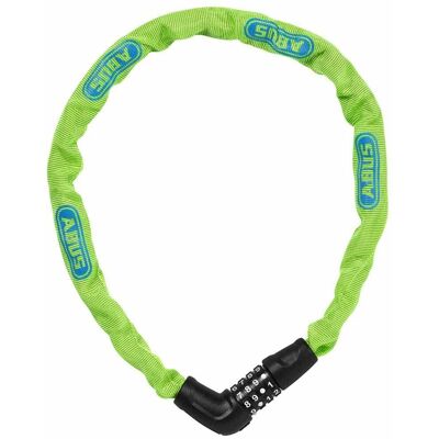 Abus Steel-O-Chain 5805C/75 Lime - Bike Chain Lock Abus Steel-O-Chain 5805C/75 Lime - Bike Chain Lock