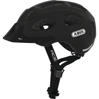 Casco ABUS Youn-I Ace - Nero - M - Casco urbano Casco ABUS Youn-I Ace - Nero - M - Casco urbano