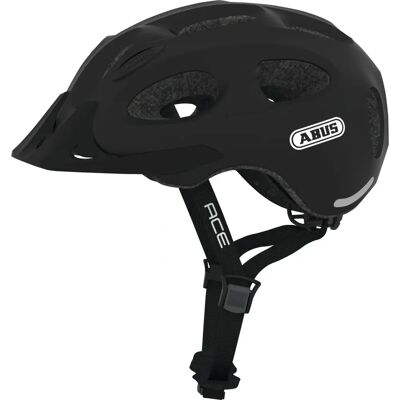 Abus Youn-I Ace Velvet Black - Stadscykelhjälm för män och kvinnor Abus Youn-I Ace Velvet Black - Stadscykelhjälm för män och kvinnor