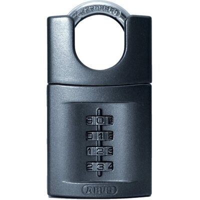 ABUS 158CS/50 Låse - Vejrbestandig, 50mm, 4-cifret ABUS 158CS/50 Låse - Vejrbestandig, 50mm, 4-cifret