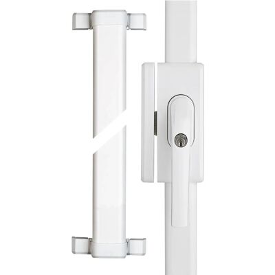 Abus FOS650 Weiß Stahl 3-Punkt-Fensterschloss - Fenster Veriegelung Abus FOS650 Weiß Stahl 3-Punkt-Fensterschloss - Fenster Veriegelung