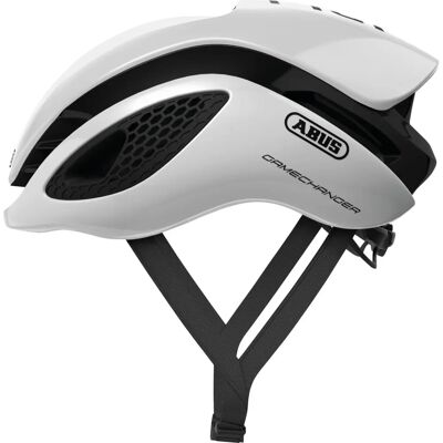 Casque Route Abus Polar White M - Aérodynamique, Ventilation, Ajustable - Publicité Casque Route Abus Polar White M - Aérodynamique, Ventilation, Ajustable - Publicité