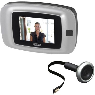 Abus Abts 01644 Digital Door Viewer - Gray Abus Abts 01644 Digital Door Viewer - Gray