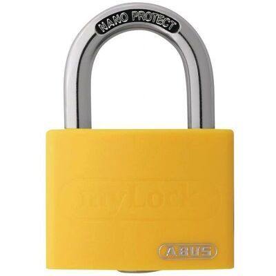 ABUS Gelb T65AL/40 Zylinderschloss - Lock-Tag ABUS Gelb T65AL/40 Zylinderschloss - Lock-Tag