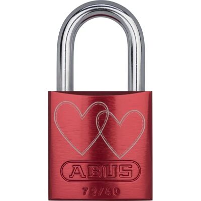 Abus Cerradura de aluminio roja 72/40 - Candado Abus Cerradura de aluminio roja 72/40 - Candado