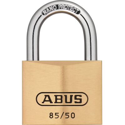ABUS Modell 85/50 Messing Vorhangschloss - Schloss ABUS Modell 85/50 Messing Vorhangschloss - Schloss
