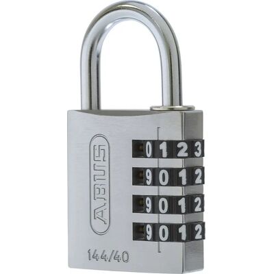 ABUS Aluminium Schloss mit Zahlencode - 144/40 - Schloss ABUS Aluminium Schloss mit Zahlencode - 144/40 - Schloss